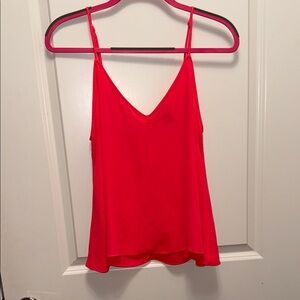 Aqua Bright Coral Camisole Top